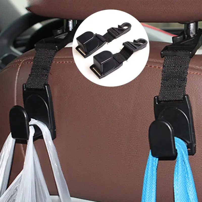 

New Car seat back small hook home finishing car ABS multi-function beverage rack car accessories Multi-functional car accessorie
