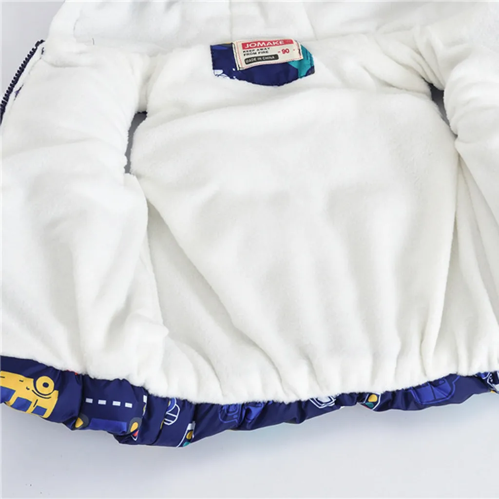 ARLONEET детская девочка Мальчик зимняя плюшевая бархатная теплая Толстая жилетка с