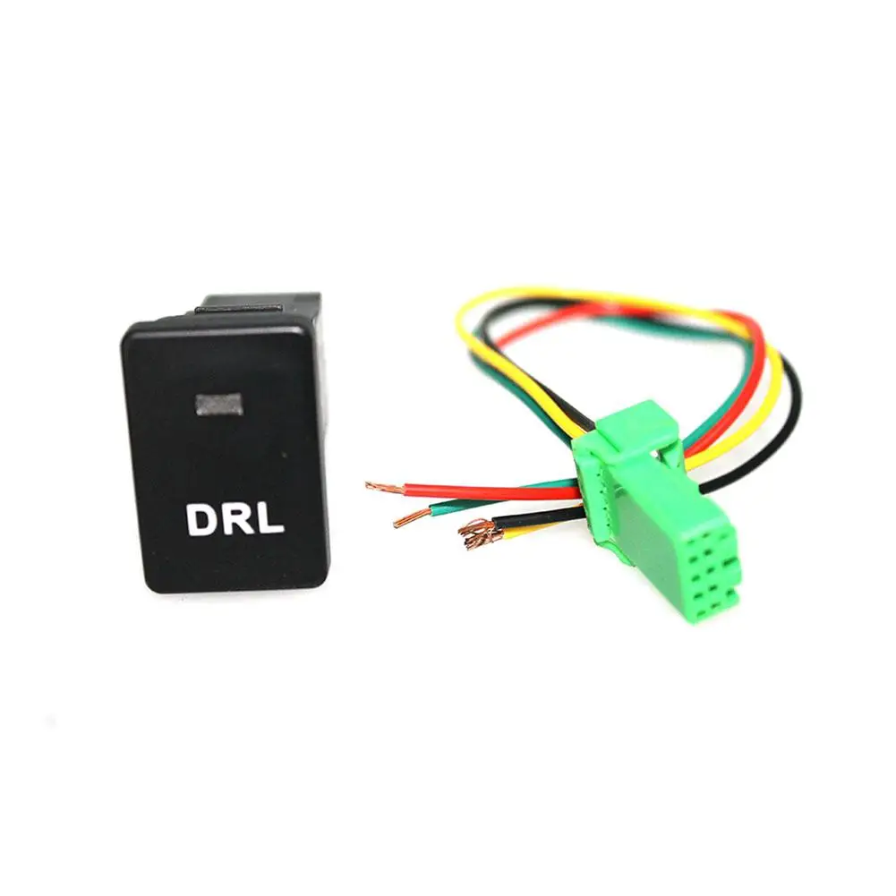 HiMISS ABS 12V Синий светодиодный дневные ходовые огни переключатель для Toyota Camry