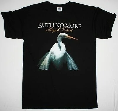 

FAITH NO MORE ANGEL DUST'92 MIKE PATTON MR.BUNGLE FANTOMAS NEW BLACK T-SHIRT