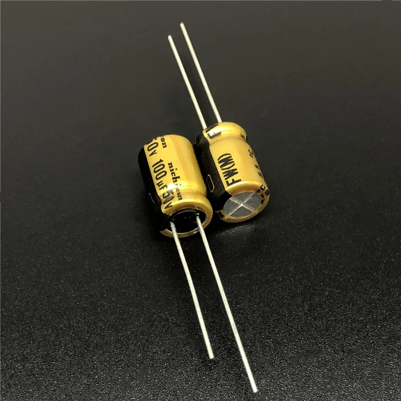 5 шт./50 шт. 100 мкФ 50В NICHICON FW серия 8х11 мм 50в100уф HIFI аудио алюминиевый