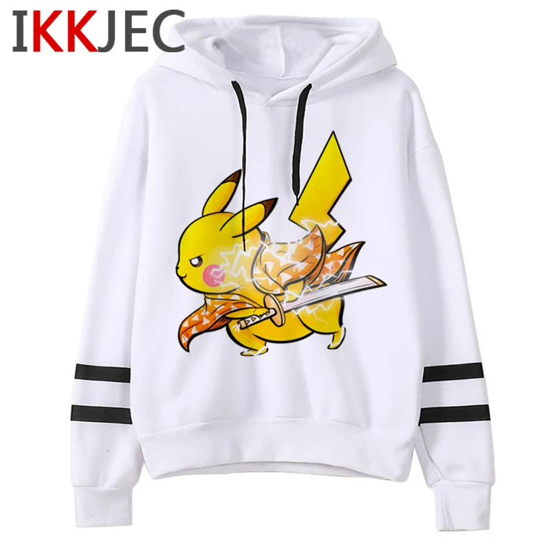 Pokemon Go, забавные теплые толстовки с героями мультфильмов, мужские/wo, милые Пикачу, японское аниме, толстовки, модные, 90 s, Steetwear, худи для мужчин/женщин - Цвет: 2127