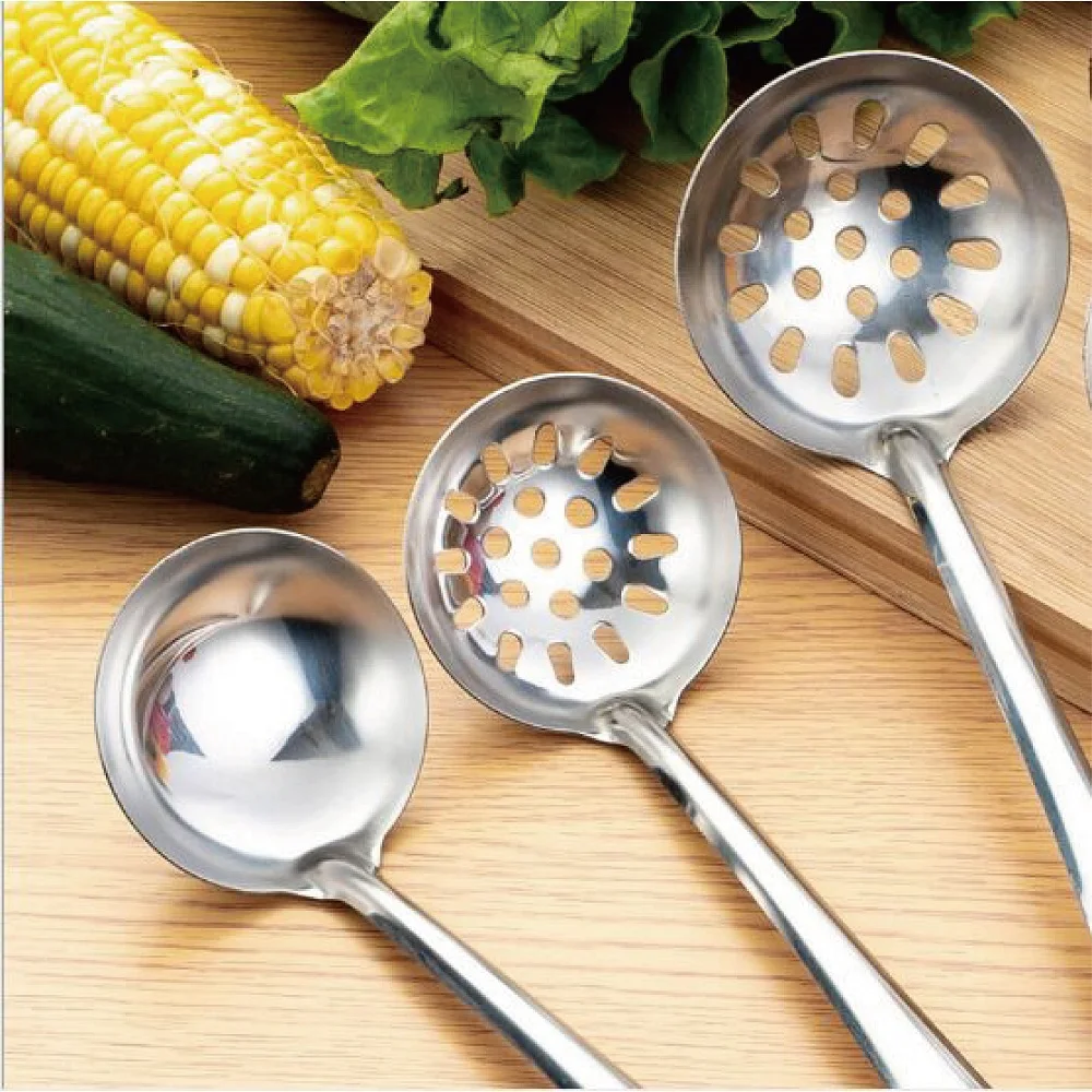 

Kitchen Spoon Skimmer Soup Spoon Hot Pot Spoons for Kitchen Restaurant Stainless Steel Tableware TS1
