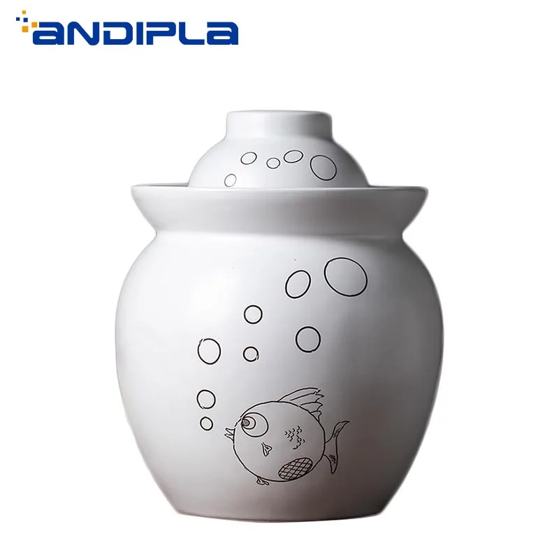 Керамический контейнер для хранения капусты 600 мл|Чайница| |