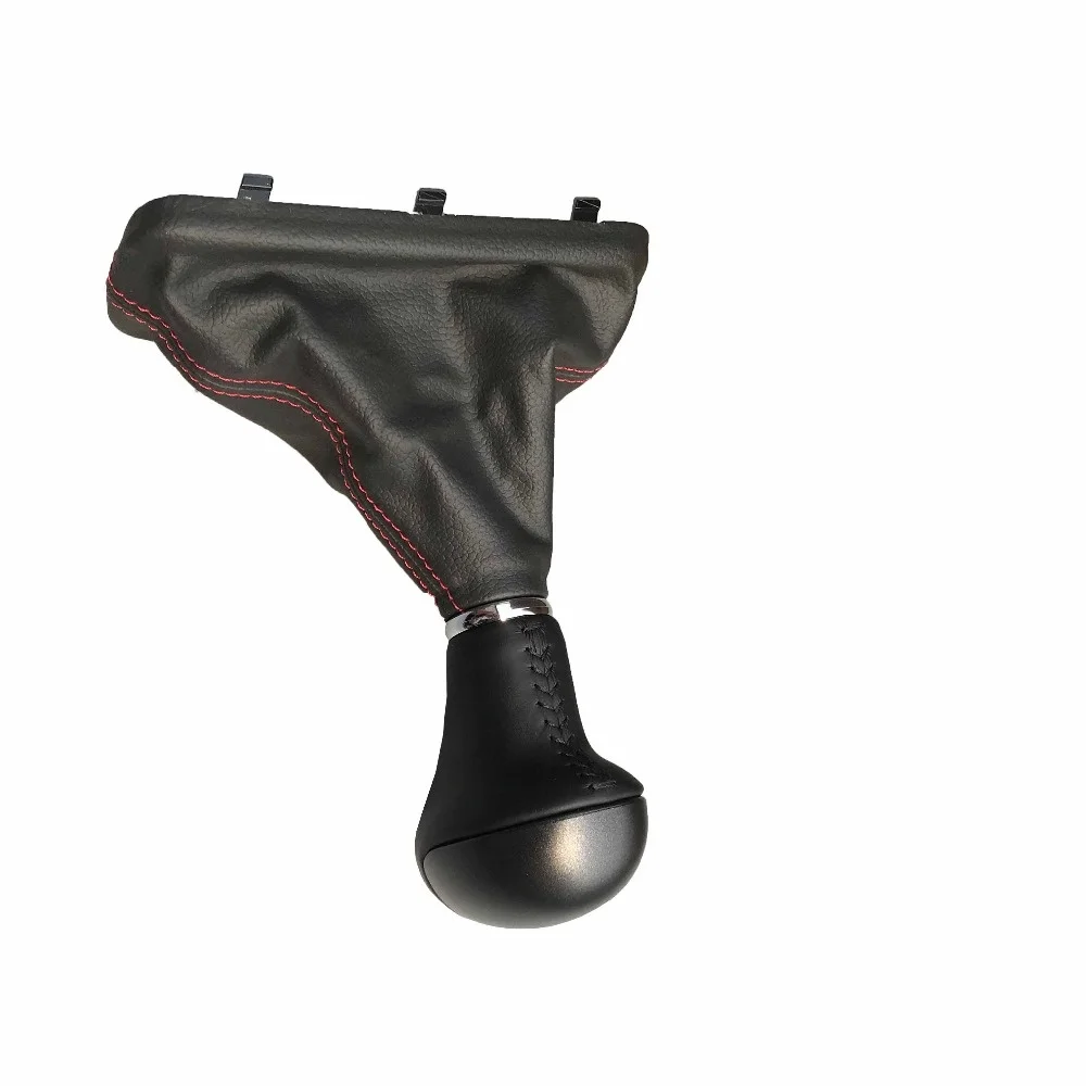 

For KIA Forte Cerato K3 2014 2015 + sports a / t converter leather red line black