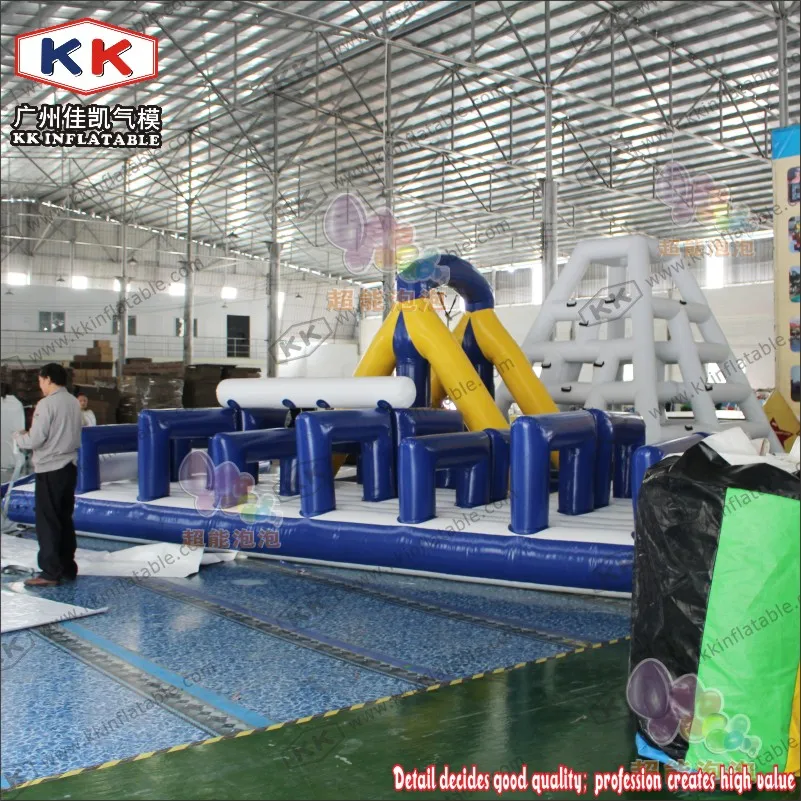 Изготовленный На Заказ надувной коммерческий плавающий аквапарк парк океана