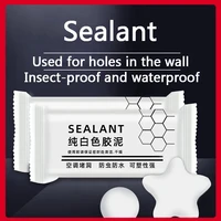 5 pieces sealing clay wall hole plasticine sewer pipe sealing clay sealant waterproof house air conditioning hole mouse hole