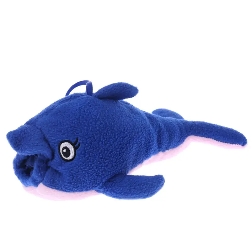 Dolphin Портативный ребенок Кормление Милые бутылки Плюшевые Чехлы кормящих держать теплый чехол-B116 - Цвет: Dolphin