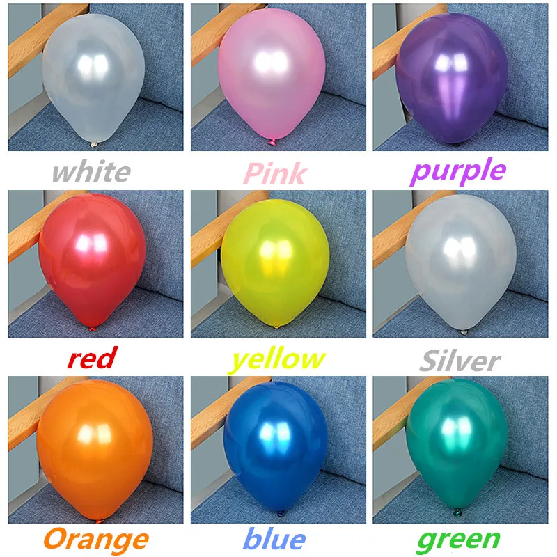 

10/30/50/100PCS 10inch Latex Helium Balloons Happy Birthday Wedding Decoration Baby Shower