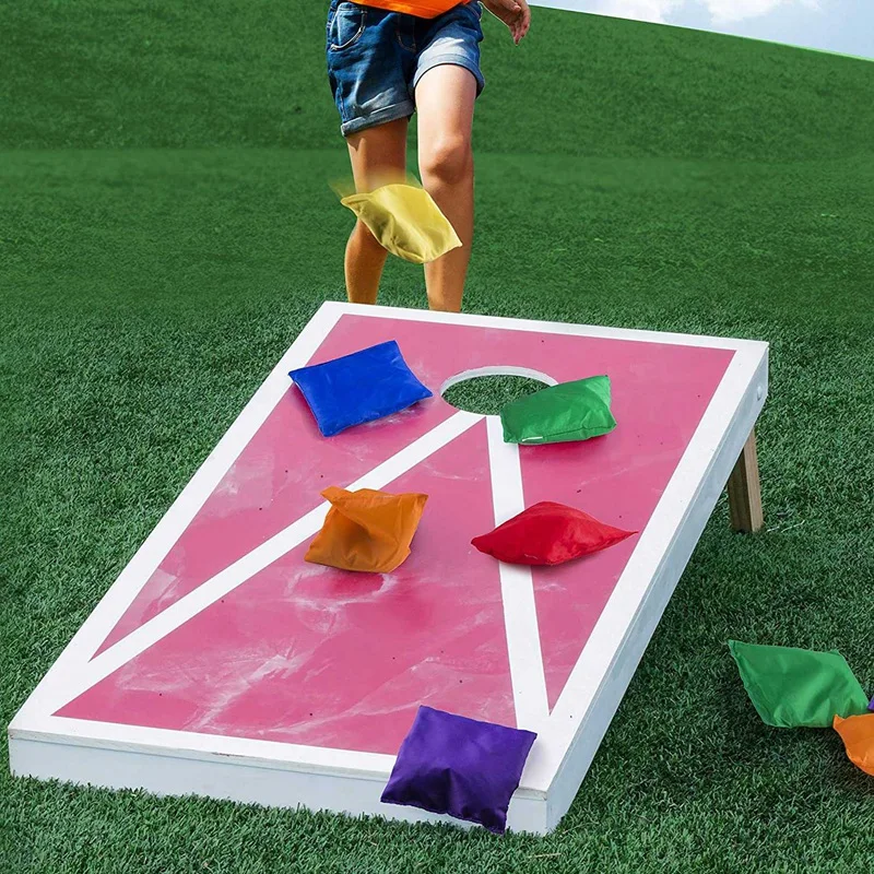 12 пакет мешок фасоли игрушка набор Забавный Спорт на открытом воздухе Семейные