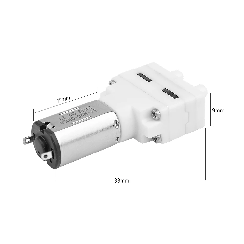 YIMAKER микро вакуумный насос DC3V бесшумный мини-воздушный насос с щеткой для медицинского аквариума как газовые, так и жидкие насосы