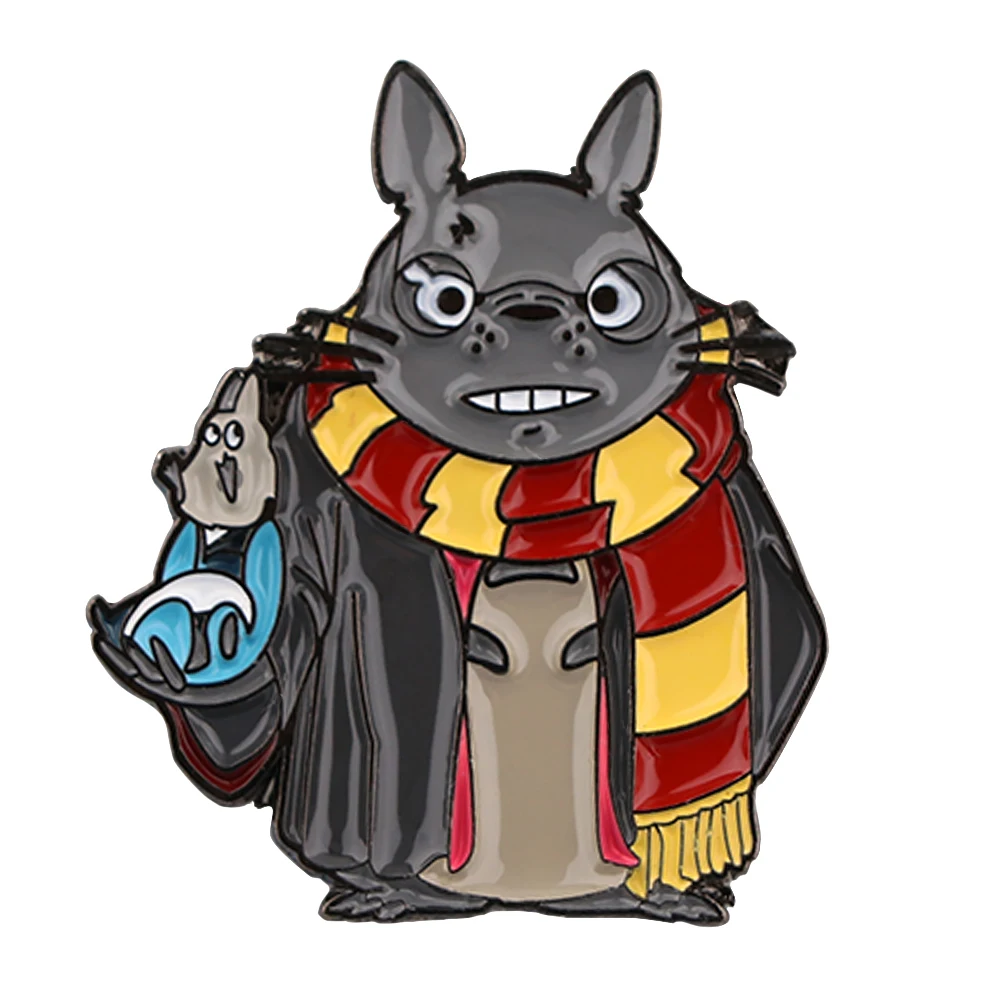 

LB2823 Magic Movie Metal Brooch Pins Anime Badge Cartoon Cat Brooches Lapel Pin Jewelry Anime Accessories New Year Gifts