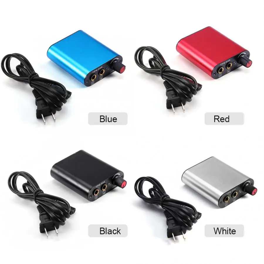 Мини-блок питания для татуировок вращающейся катушки машинки аксессуар из