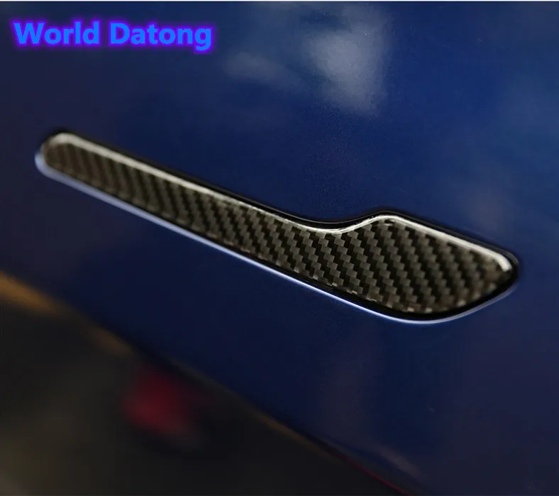 Наклейка из углеродного волокна для обложки телефона 4 шт. Tesla Model 3 2017 2018 2019 |