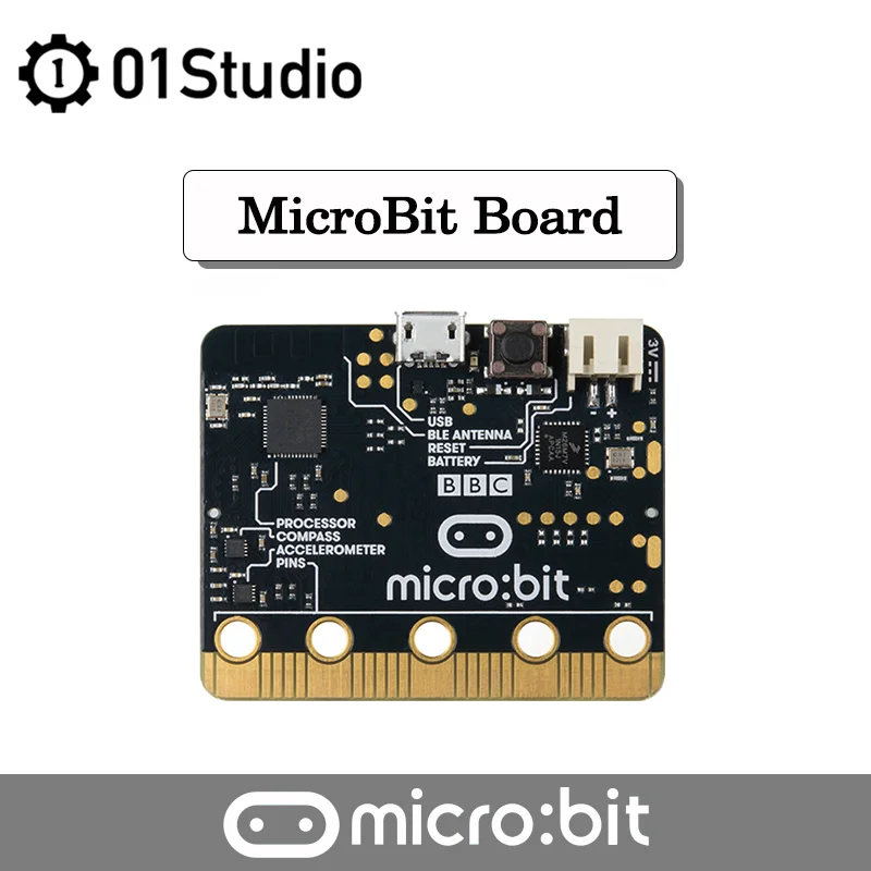 01Studio MicroBit Development Micro: битная доска BBC расширяющаяся используемая для обучения