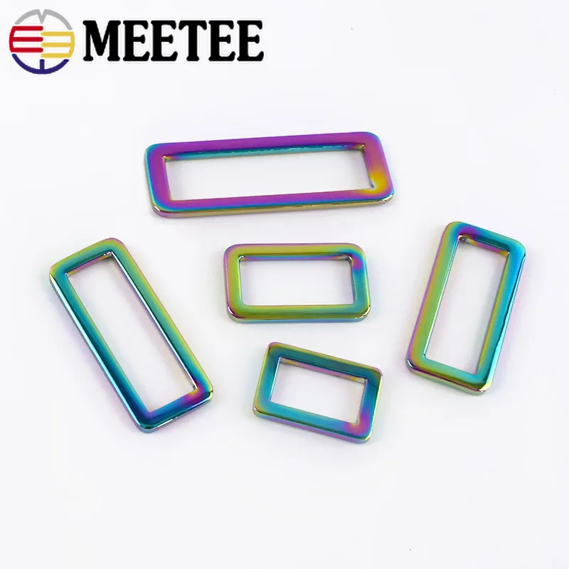 Металлические застежки для сумок Meetee 5/10 шт. регулируемые пряжки ремня рюкзака