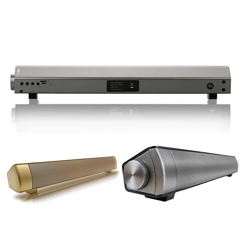 Модный сильный супер бас звук бар ТВ Беспроводной Bluetooth динамик домашний театр