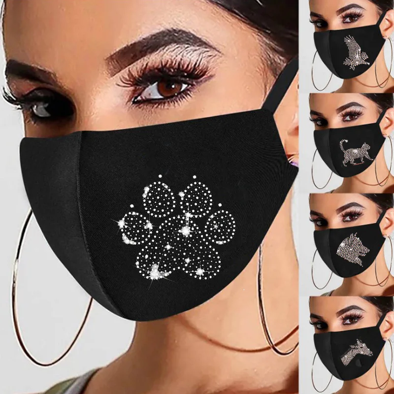 

Face Mask For Women Windproof Mascarillas Breathable Halloween Cosplay Ice Cotton Mouth Masks Masque Mondkapjes mondmasker