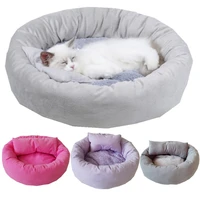 cat beds mats house sleeping soft cotton comfortable kennel stuffed pet pillow sleeping bed samll dogs detachable cats supplies