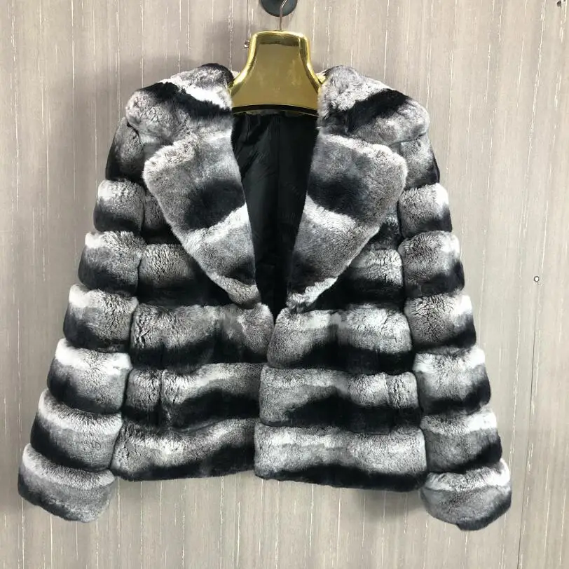 Новая женская натуральная кожа короткая куртка с отворотом из натурального меха