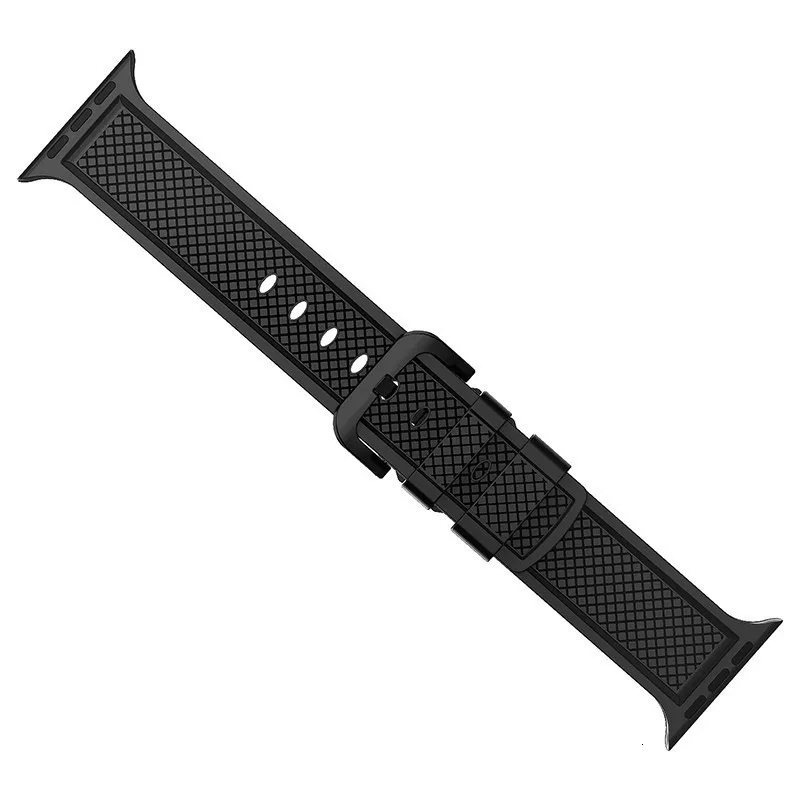 Мягкий силиконовый ремешок для Apple Watch серии 4 3 iwatch полосы 42 мм 38 44 мм 40 мм ремень браслет умные часы аксессуары петля