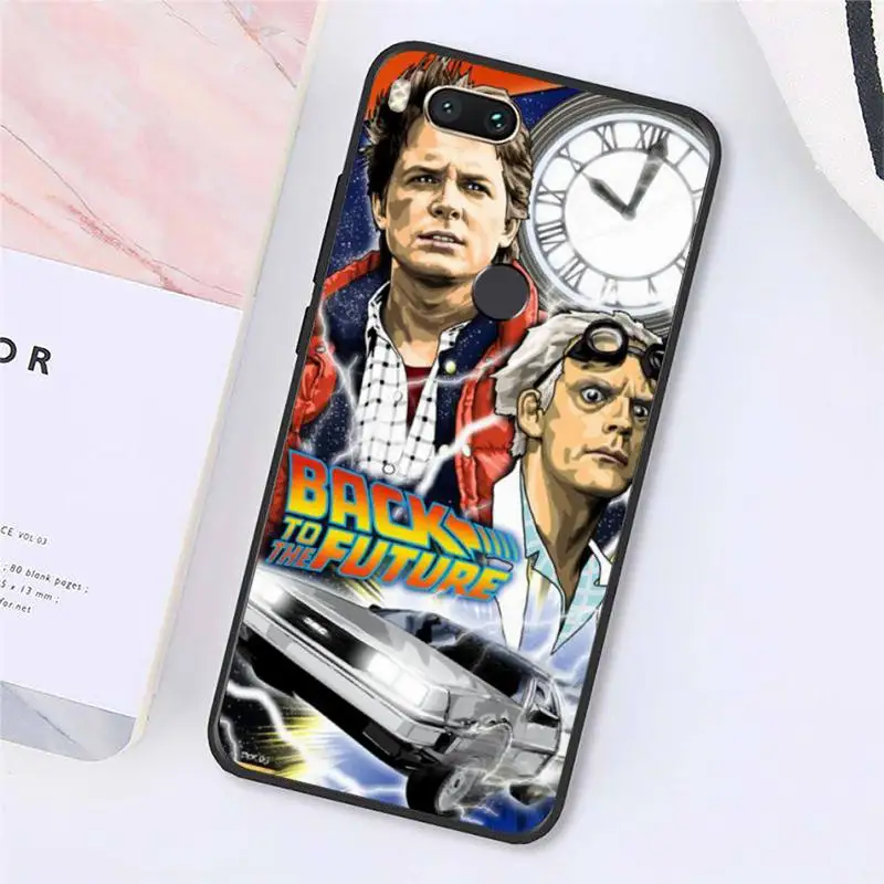 

Back to the Future tv show Phone Cases For Xiaomi Redmi note 7 8 9 t k30 max3 9 s 10 pro lite Luxury brand shell funda coque