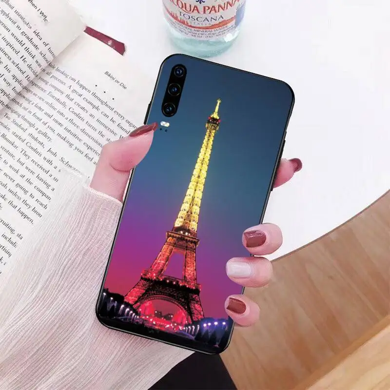 Чехол для телефона CUTEWANAN с изображением Эйфелевой башни в Париже Huawei Honor 20 10 9 8 8x 8c