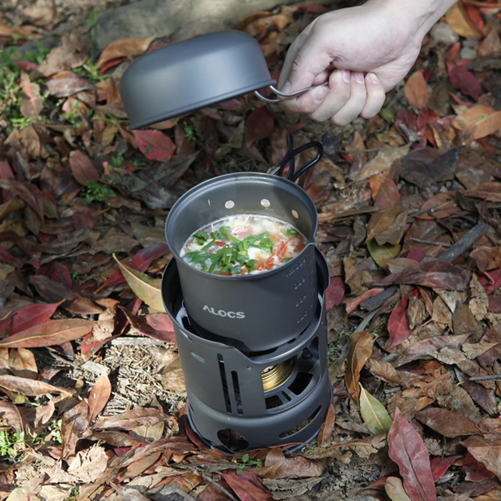 Уличная спиртовая плита походная из нержавеющей стали алюминиевая кухонная