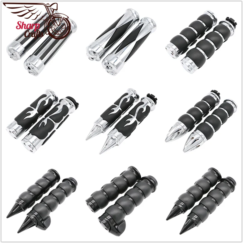 Ручки для мотоциклов Honda Steed VLX400 VLX600 Magna VF250 750 Shadow Spirit VT400 VT750 VT1100 VTX1300 VTX1800|Ручки