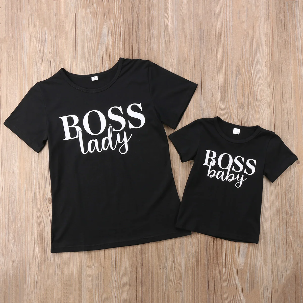 

Family BOSSMatching Outfits Mother Lady Son Toddler Baby Kids Girls Boys Family Matching T-shirt Tops Outfit