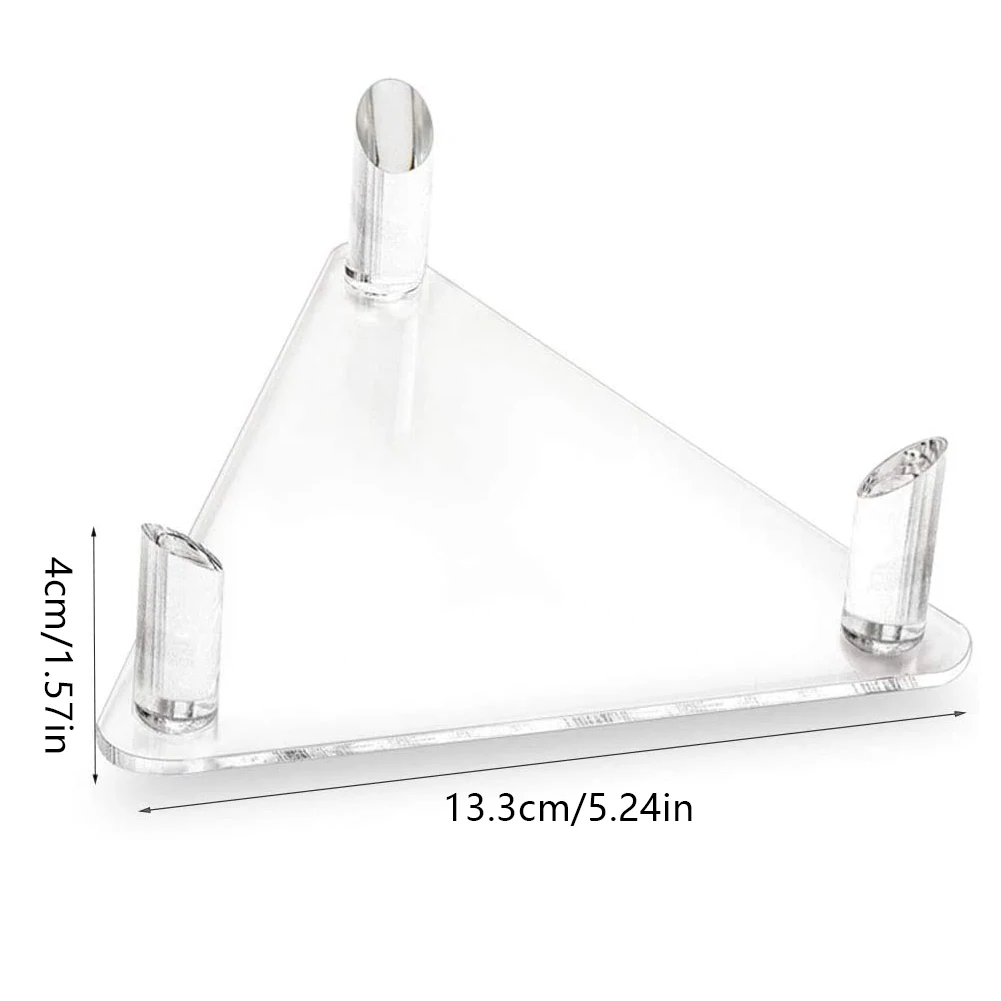 

Acrylic Multi-Function Basketball Ball Stand Display Holder Ball Rack Support Base Rugby Display Stand Football Bowling Ball