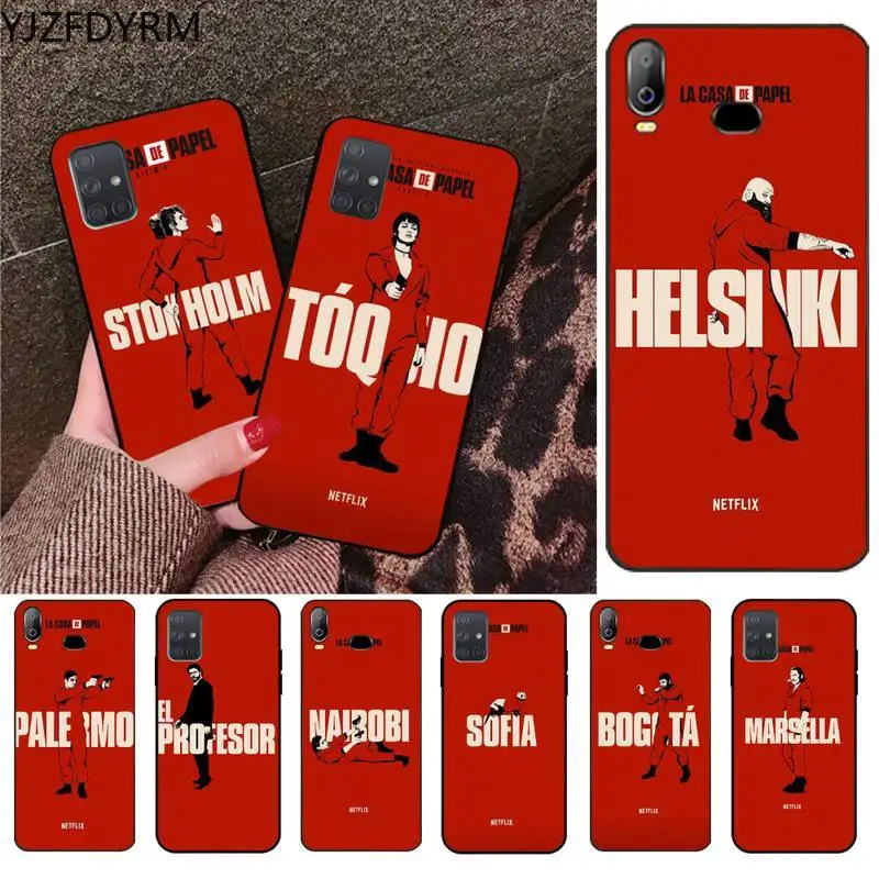

Spanish TV series La casa de papel Phone Case For Samsung Galaxy A21S A01 A11 A31 A81 A10 A20E A30 A40 A50 A70 A80 A71 A51