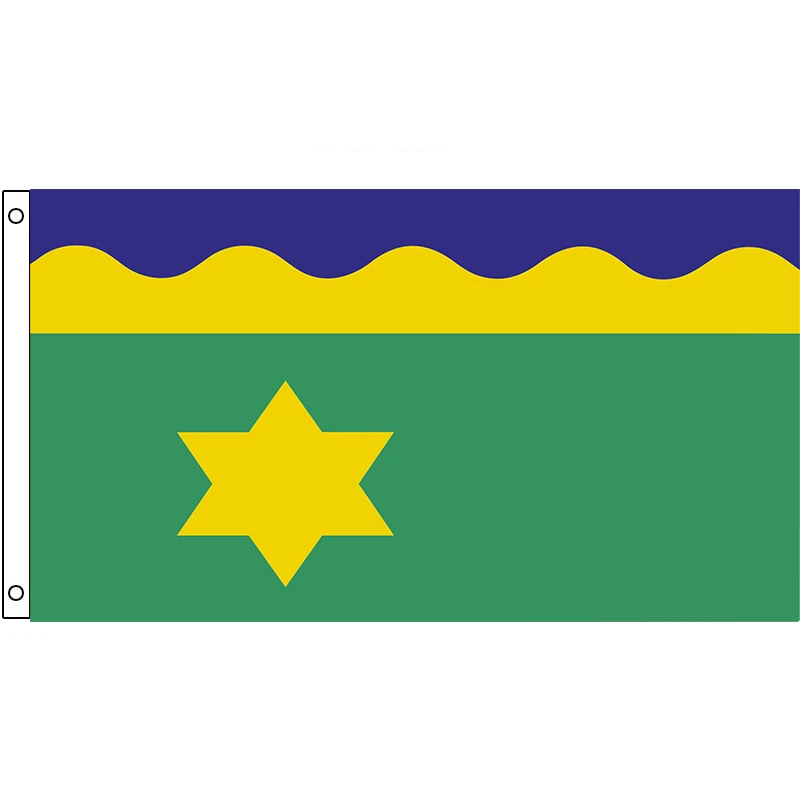 Флаг Fryslan от Noardeast голландский город 60x90 см 90x150 декоративный баннер для дома и сада