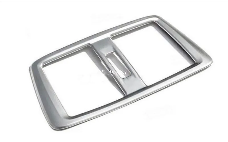 Украшение автомобиля Нержавеющая сталь Матовый подкладке сзади Кондиционер Vent