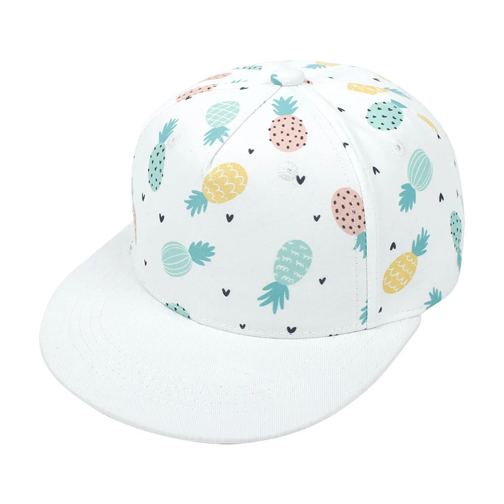 

Baseball Cap Girls Cap For Boy Hip Hop Children Cotton Adjustable Peaked Outdoor Sun Hat Snapback Beret3-8Y
