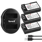 3 шт., аккумулятор 2000 мАч с двумя USB-портами для Nikon ENEL9 D40 D40X D60 D5000 D3000