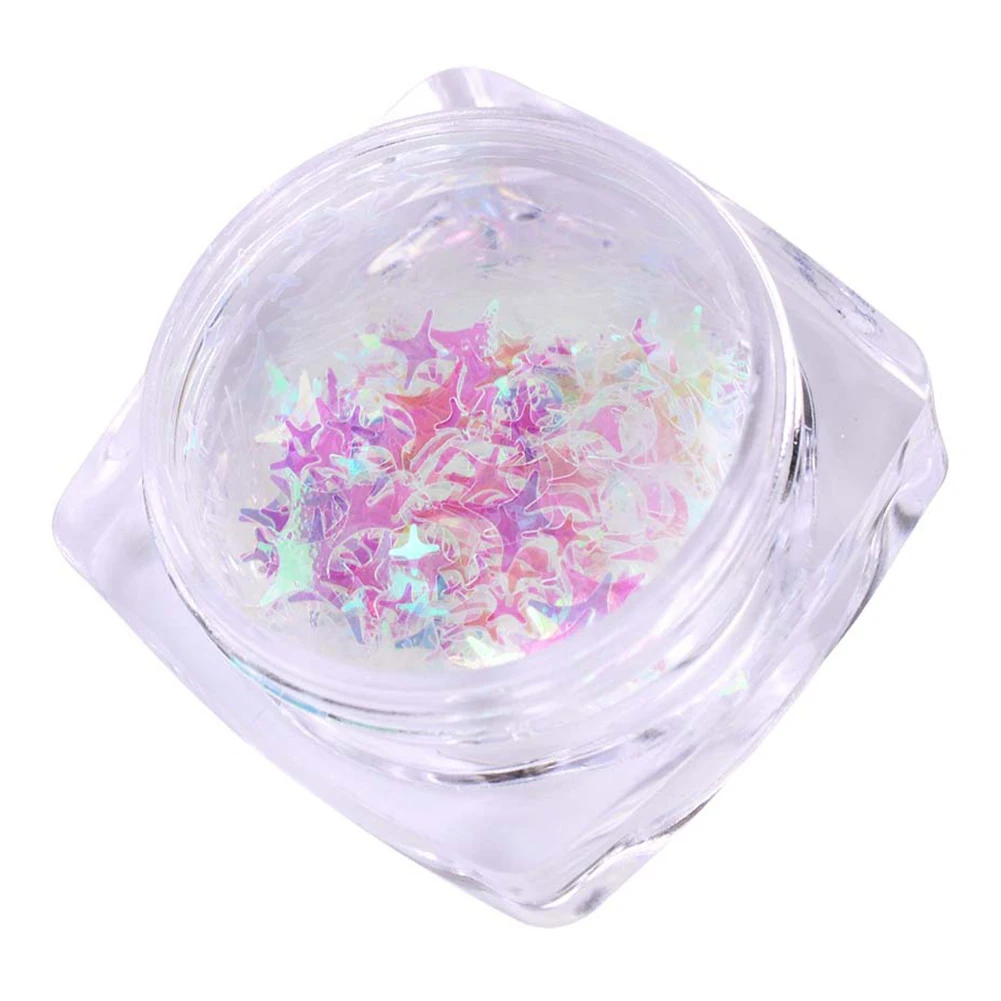 Блестящий Spangle профессиональный маникюрный блеск для ногтей со звездами блестки