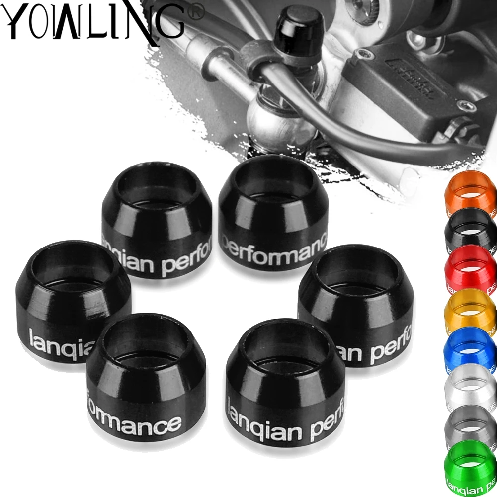 

Motorcycle Accessories ALUMINIUM Billet Bleed Valve Cover Guard Kit For APRILIA Dorsoduro 1200 RSV V2 RSV4 Racing Factory R RR