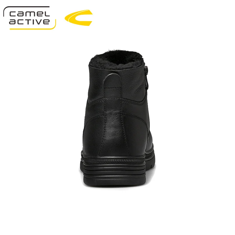 Camel Active/новые зимние ботинки; Мужская обувь; водонепроницаемые зимние ботинки; Мужская зимняя обувь из натуральной кожи; Теплая мужская повседневная обувь на меху