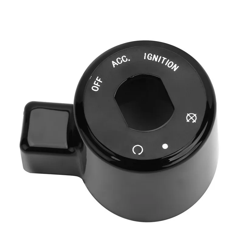 

Suitable For Harley XL883 1200 Ignition Switch Cover Electric Door Lock Cap Power Protector Key Switch 2004-2013