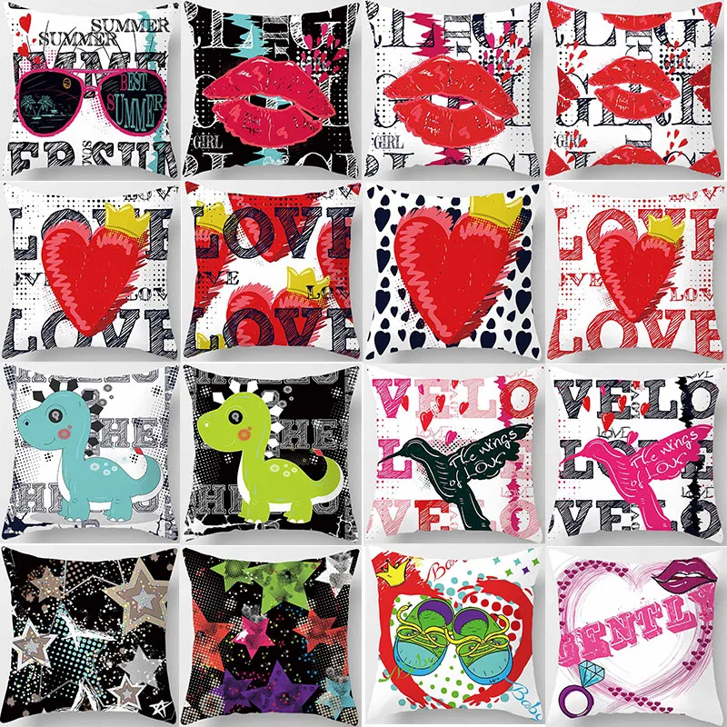 Горячая Распродажа красота узор панда для губ подушка чехол мультфильм