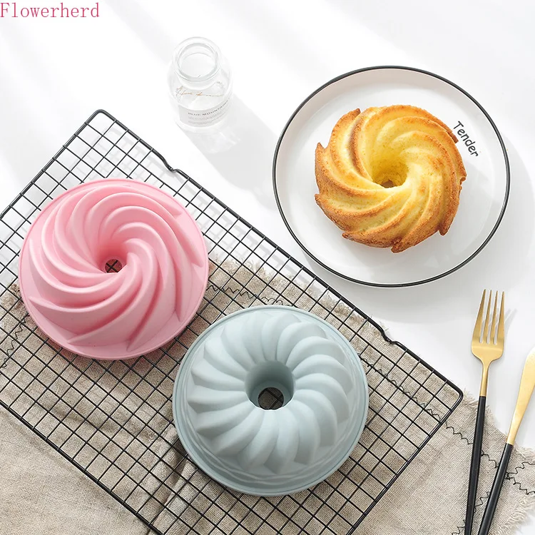 Силиконовая форма для торта 6 дюймов с 3d мастикой антипригарная круглая