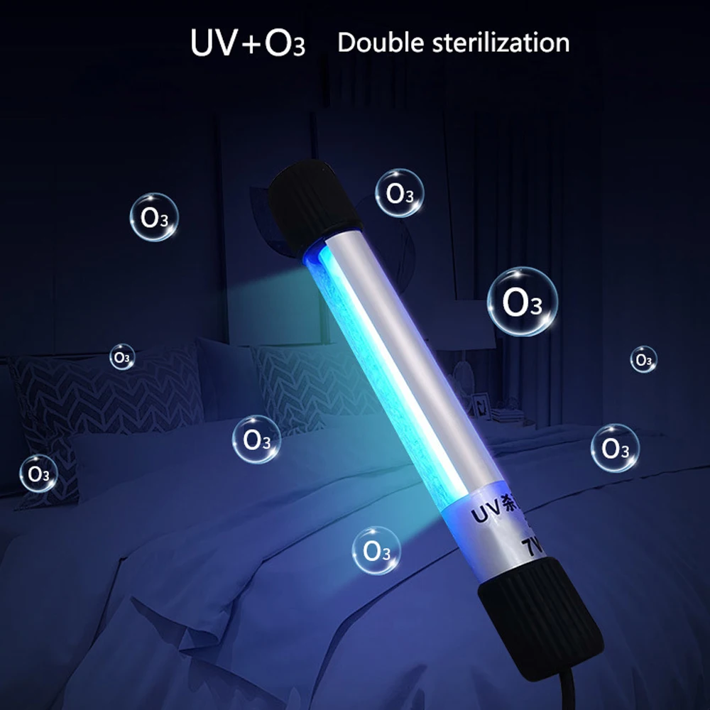 Мини Портативная дезинфекция лампа бактерицидный свет стерилизация Бытовая