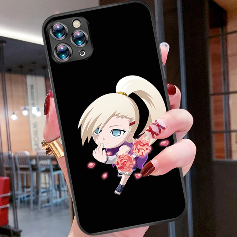 

Cute N-Naruto Kakashi S-Sasuke Phone Case For iPhone 6 6S 7 8 Plus Cute Cellphone Funda Black TPU Luxury Designer Soft Coque