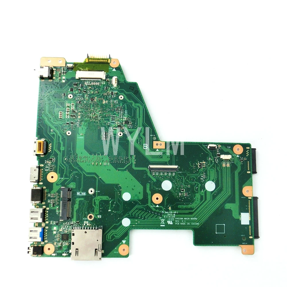 Материнская плата X451MA с процессором N2930 REV 2 1 Для ASUS X451M F451M материнская для