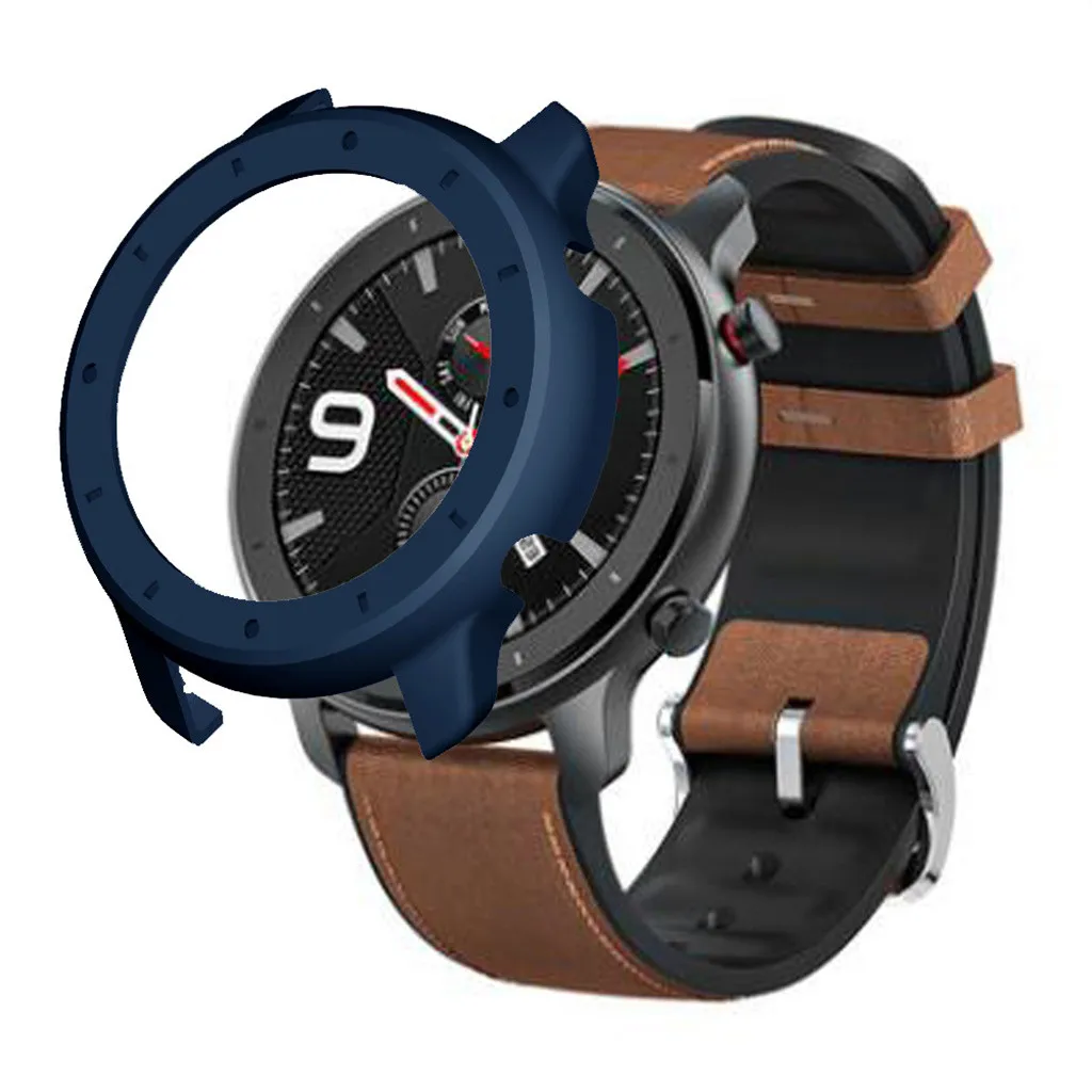 Защитный чехол с циферблатом для Huami AMAZFIT, сменный корпус для часов, Корпус Корпуса, защитная рамка для Huami AMAZFIT GTR 47 мм, прочный