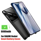 Чехол-аккумулятор для Xiaomi Redmi 10X Pro, Note 7, 7 Pro, Note 8T, 8 Pro, 9 Pro, Xiaomi 9T, Foco X2, с внешней зарядкой
