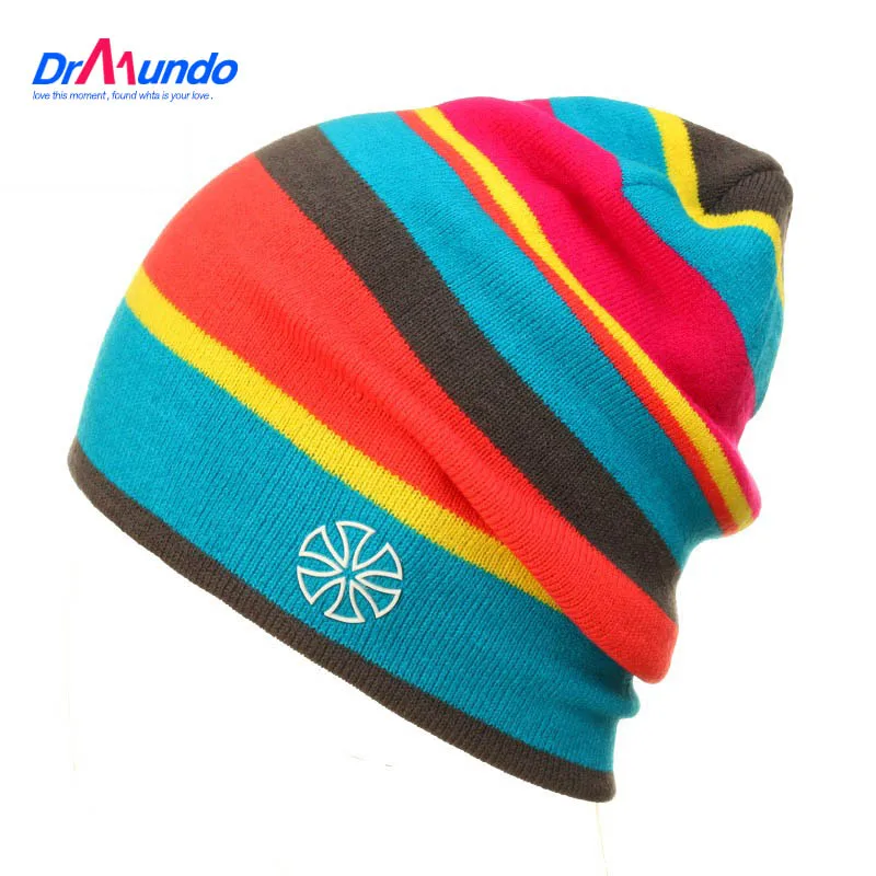 

Knitting Winter Cotton Brand Beanies Hip Hop Warm Ski Hats Gorros Bonnetsr Snowboard Cap Skullies for Women and Men