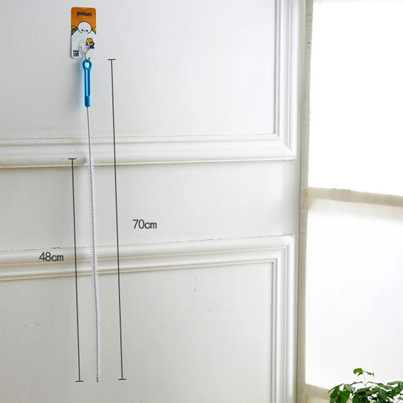 1 шт. Очищающая щетка для раковины и ванной|От засоров| |