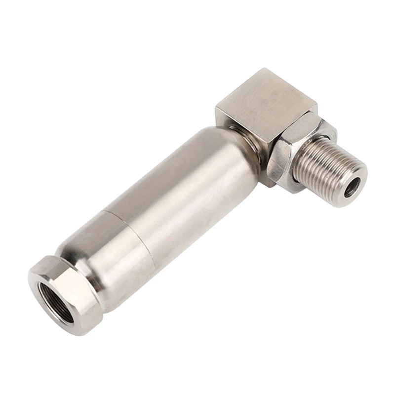 

90 Degree Sensor Interval Extender Extension M18 x 1.5 Stainless Steel 90 Degree Catted Sensor Extender/Gasket